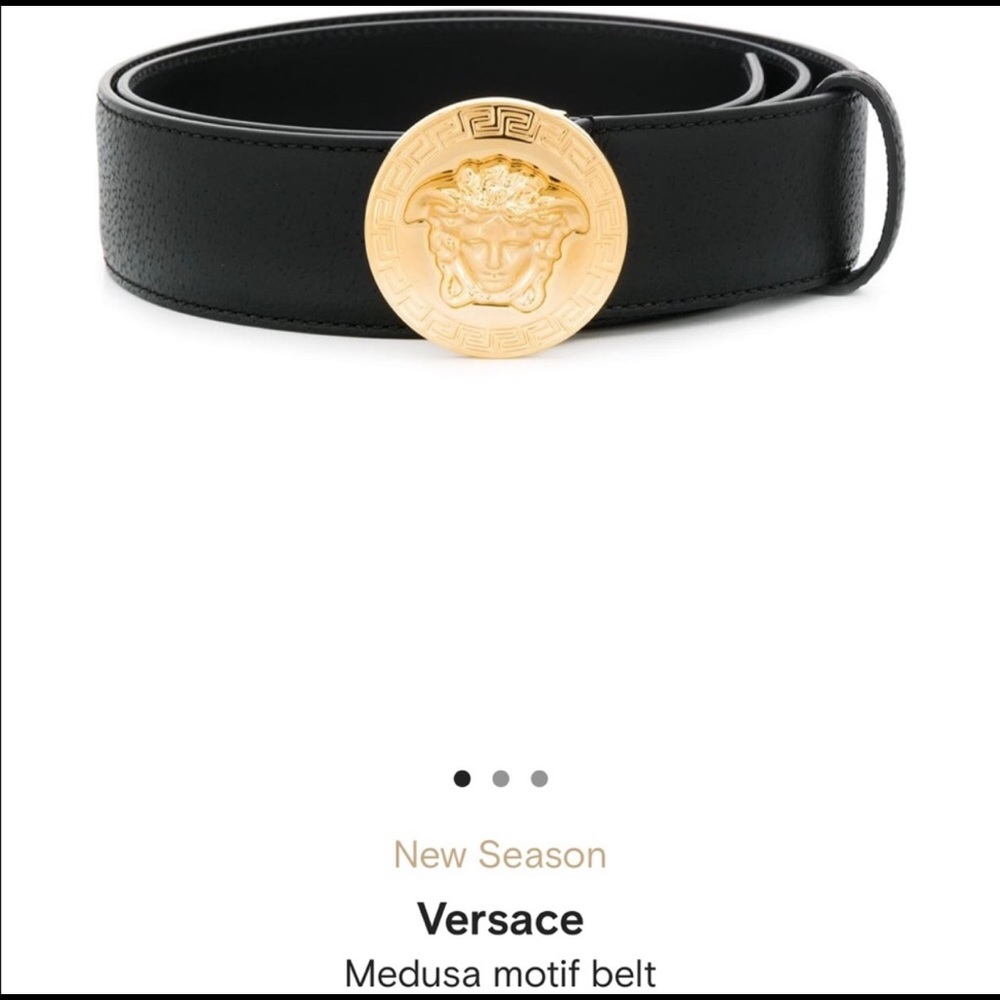 NWT Versace Medusa Motif Belt🇮🇹✨